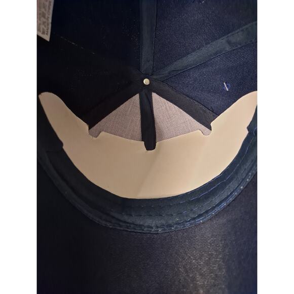 NWT DF Navy Blue Air Force Veteran Hook and Loop‎ Adjustable Baseball Hat Cap - Picture 5 of 6